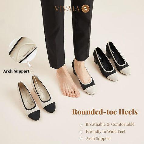 We have carefully re-engineered high heels to support you in moving through life instead of just looking pretty!✅Memory foam heel padding, no more blisters✅Arch support, distributes pressure & prevents pain✅VFOAM Insole, absorbs shock and relieves pressure✅3 in 1 Midsole, provide sneaker-like comfort, soft as yoga mat✅Free Shipping & Returns #boots #sneakers #heels #flats #shoes #womenfashion #womenshoes #sustainable #fashion #outfits #ecofriendly #bunions #autumn #summer #spring #backtoschool Loafers Heels, Trending Heels, Sneakers Heels, Boots Sneakers, Soft Classic, Comfortable Heels, Neutral Outfit, Flats Shoes, Business Look