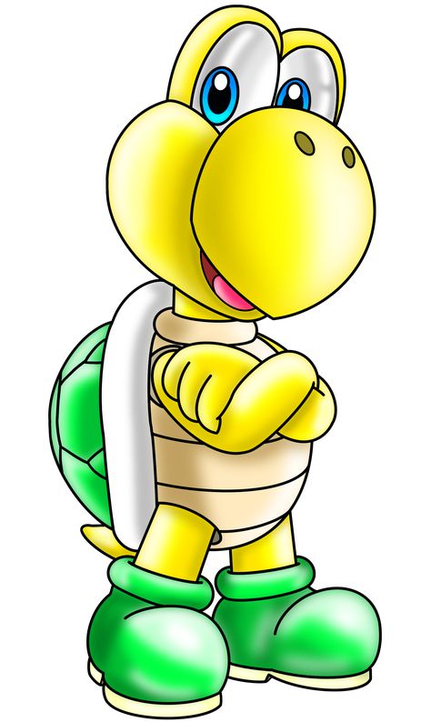 Last Update: Feb 7 IMPRESSIONS: 284 I modify its color wether it looks much better or not Koopa Troopa model is the most using and known as every games. This is one of the popular Nintendo Turtle.  Date: January 17, 2020 Note: I posted of this picture while I was in Thailand on Jan 17, 2020 11:30 AM time and as for USA Eastern Time is 11:30 PM. 12 Hours Different.  I do not make or draw this character Koopa Troopa property of Nintendo Koopa Troopa Tattoo, Koopa Troopa Art, Mario Koopa, Rainbow Corn, Earth Coloring Pages, Koopa Troopa, Shy Guy, Nintendo Art, Princess Coloring