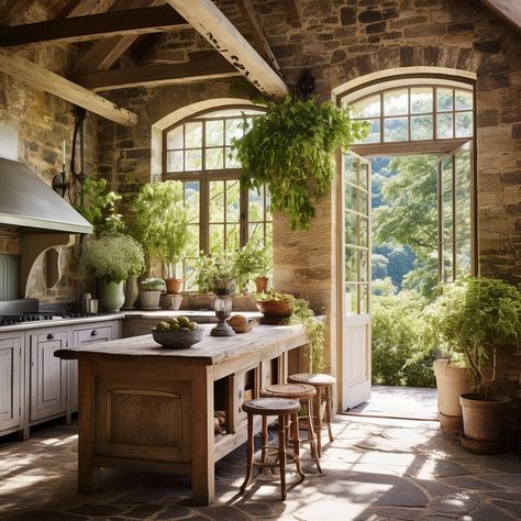 A series of homes with a slight French country influence. Which one is your favorite? 🏡🌳 #architecture #design #inspiration #curbappeal #… | Instagram Transitional Decor Bedroom, Transitional Decor Living Room, Transitional Decor Kitchen, French Country Kitchen, Mediterranean Home, French Country House, Dream House Interior, Transitional Decor, Küchen Design