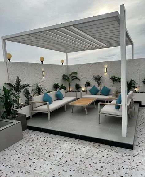 Roof Terrace Design, Gardening Tricks, Rooftop Patio Design, Bedroom Pop Design, Roof Garden Design, Beautiful Outdoor Living Spaces, Terrace Garden Design, Terrace Decor, Rooftop Terrace Design