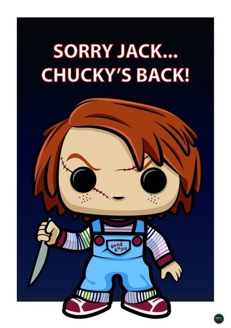 Fantasy Football Logos, Child's Play Movie, Horror Cartoon, Horror Movies Funny, Chucky Doll, Childs Play, Horror Movie Icons, Best Horror Movies, Cute Christmas Wallpaper