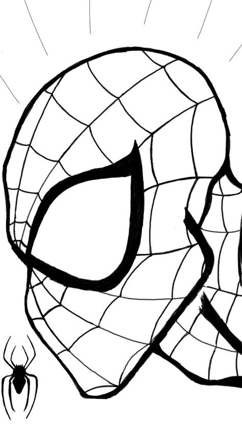 Graph Sketch, Superheroes Wallpaper, Hard Drawings, Neon Tattoo, Spiderman Coloring, Spiderman Cartoon, Spiderman Drawing, Spaider Man, Man Sketch