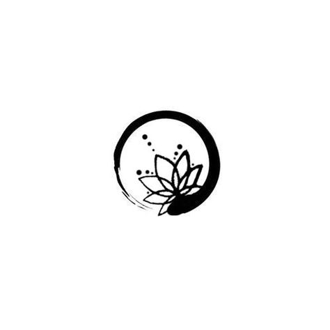 Enso Lotus Tattoo, Imperfection Tattoo Symbol, Enso Symbol Tattoo, Enso Tattoo Ideas, Imperfect Circle Tattoo, No Mud No Lotus Tattoo, Zen Circle Tattoo, Enso Circle Tattoo, Zen Tattoos