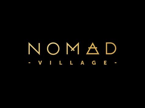 Nomad Logo Design, Villa Logo, Luxe Candles, Futuristic Logo, Delta Logo, Lounge Logo, Hotel Logo, Luxury Branding Design, Vi Design