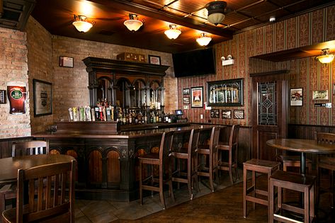 These design elements define true Irish pubs in Chicago Irish Pub Lighting, Irish Pub Interior Basement Bars, Pub Interior Ideas, Home Pub Ideas, Irish Pub Interior, Irish Pub Design, Bar Ideas For Home, Irish Pub Decor, Pub Ideas