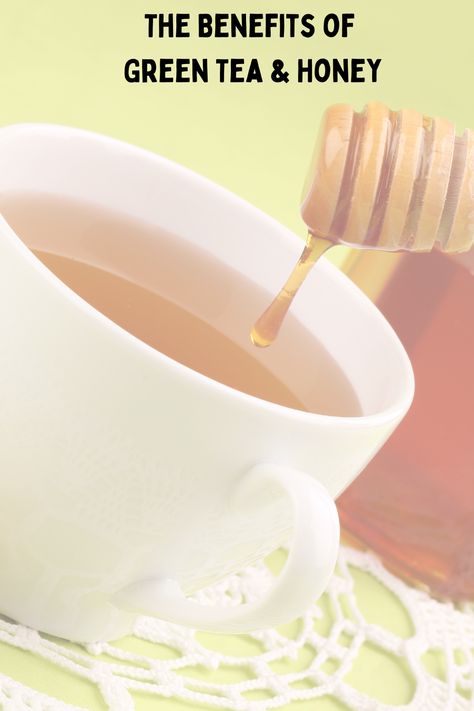 Raw Honey Benefits, Lipton Green Tea, Ginseng Tea, Green Tea Lemon, Heart And Brain, Green Tea And Honey, Honey Water, Honey Benefits, Lemon Benefits