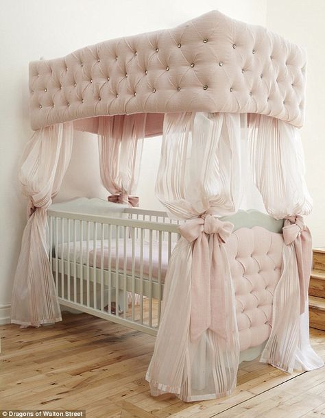 Luxury Bassinet, Luxury Crib Bedding, Luxury Baby Crib, Luxury Baby Nursery, Girl Cribs, Girl Nursery Room, Baby Crib Bedding, Baby Cot, Nursery Baby Room