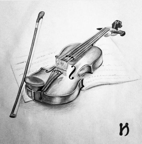 Violin Art Drawing, Violin Art, Abstract Pencil Drawings, Scene Drawing, Music Drawings, Puppy Art, Music Illustration, Glowing Art, Art Drawings Sketches Pencil