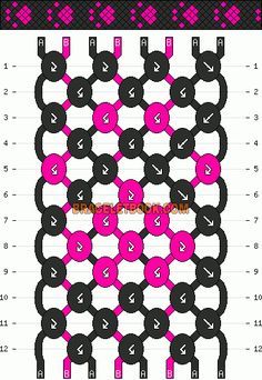 friendship bracelet paw print pattern | Patterns - Normal - Friendship Bracelet Pattern #4191 Dog Friendship Bracelet, Friendship Bracelet Knots, Bracelet Template, Paw Print Pattern, Cool Friendship Bracelets, String Bracelet Patterns, Ribbon Heart, Diy Friendship Bracelets Tutorial, Paw Print Bracelet