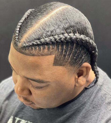 2 Stitch Braids Men, Stitch Braids Men, 2 Stitch Braids, Twist Ideas, Braids Men, Cornrow Hairstyles For Men, Braids For Boys, Hairstyle Inspo, Stitch Braids