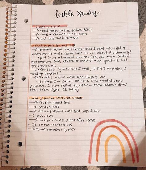 Bible Sticky Notes Scriptures, Christian Diary Ideas, Bible Journaling For Beginners Notebook, Bible Journaling For Beginners Ideas, Cute Bible Notes, Bible Study Plans For Beginners, Bible Study Notes Journal, Bible Notes Ideas Notebooks, Christian Notebook Ideas