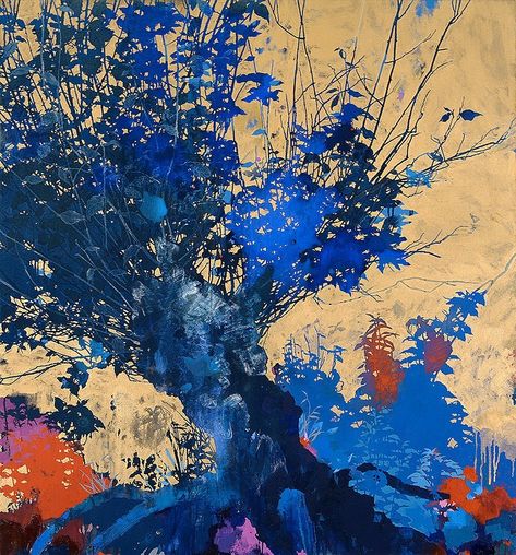 Art Infinitus Painting on Instagram: “Henrik Simonsen (Danish, born 1974) @henrik.simonsen #henriksimonsen #danish #painting #art #arthistory #artgallery #arte #creative…” Henrik Simonsen, Town Scape, Danish Art, Abstract Art Images, Flower Paintings, Blue Tree, Paper Artwork, China Art, Pastel Art