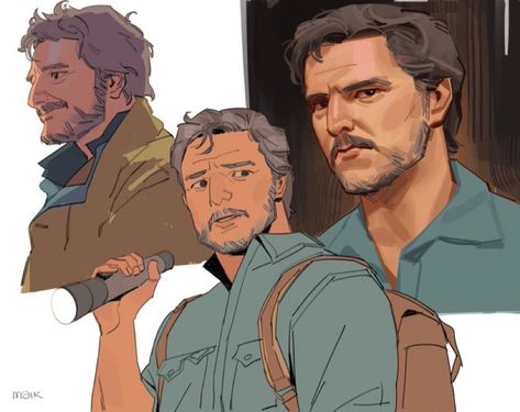 Pedro Pascal, Last Of Us, Art Reference Photos, Pose Reference, Drawing Inspiration, Serie Tv, Art Tutorials, Drawing Sketches, Art Boards