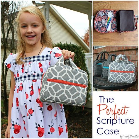 The Perfect Scripture Case-- CLOSED Scripture Case, Scripture Bag, Bible Cases, Advanced Sewing, Bible Covers, Pouch Pattern, Book Sleeve, Diy Sewing Projects, I Did It