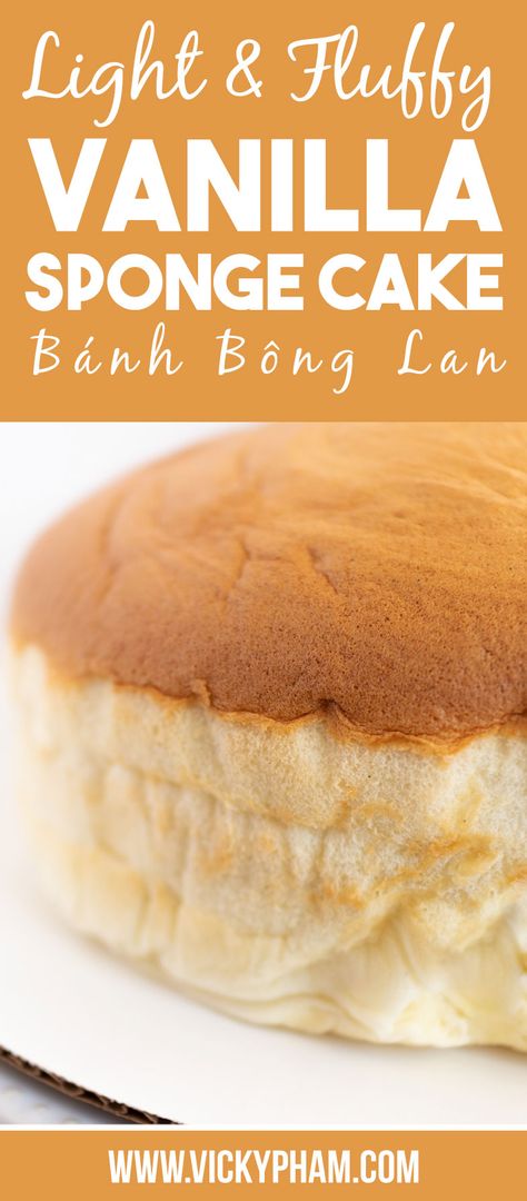 Japanese Egg Cake, Japanese Pound Cake, Korean Sponge Cake, Light Pound Cake Recipes, Mini Chinese Sponge Cake, Asian Sponge Cake, Sponge Cake Desserts, Light Sponge Cake, Asian Bakery Recipe