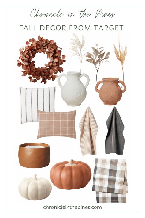 Fall Decor from Target – Chronicle in the Pines Target Fall Decor 2022, Modern Neutral Fall Decor, Terracotta Halloween, Muted Fall Decor, Fall House Decorations, Target Fall Decor, Fall Decor 2022, Fall Decor Modern, Amazon Fall Decor