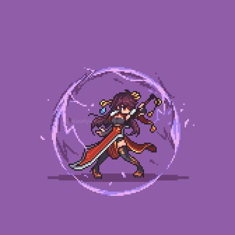 Genshin Impact Pixel Art, Genshin Widgets, Dots Game, Indie Game Art, 8 Bit Art, Pixel Art Tutorial, Arte 8 Bits, Pixel Art Characters, Pixel Art Games