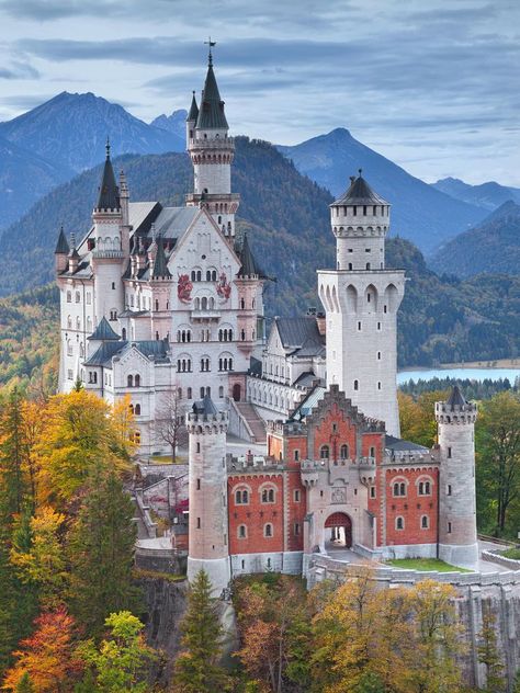 Castle Bavaria, Coast Of France, Castle Wedding Venue, Neuschwanstein Castle, Heart Of Europe, Mediterranean Coast, Chateau France, The Villages, Adriatic Sea