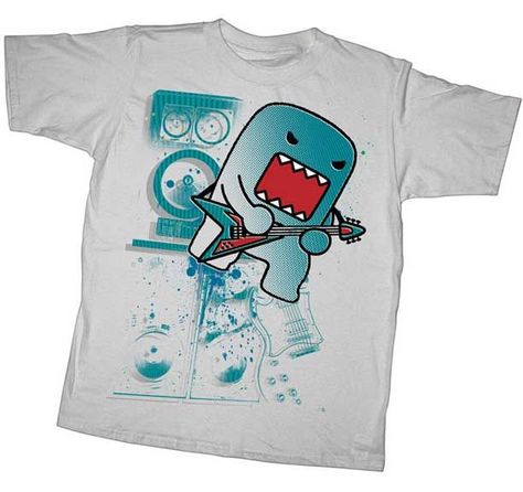 Domo Kun Shirt, Domo Clothes, Domo Shirt, Domo Kun, John Egbert, Scene Shirt, Fire Clothes, Silly Clothes, Fashion 2000s