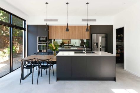 Contemporary Kitchens Archives | Premier Kitchens 2020 Kitchen Trends, Kitchen Design 2020, Kitchen Cabinets Height, Kitchen Set Cabinet, Galley Kitchen Design, Classic Kitchen, Cabinetry Design, High Quality Kitchen, Galley Kitchen