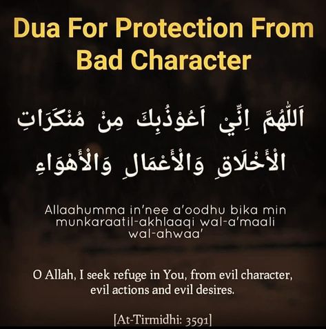 Dua For Protection, Bad Character, Dua For Success, Hadith Of The Day, Ramadan Day, Islamic Reminders, Hadith Quotes, Quotes Quran, Good Character