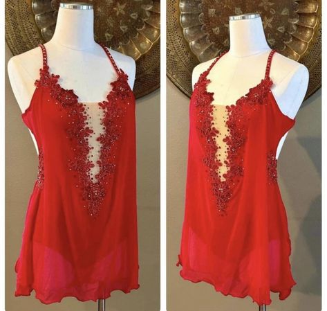 Red Lyrical Costume, Red Lace Dress Outfit, Contemporary Dance Costumes Dresses, Duet Costumes, Lyrical Dance Costumes Dresses, Dance Convention Outfits, 2024 Costumes, Red Dance Costumes, Contemporary Dance Outfits