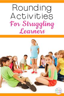 Learning about rounding can be difficult for some 3rd, 4th and 5th grade students. Hands on activities help to build number sense better than any anchor chart ever could! Try these fun math games to improve number sense and make rounding easier for your struggling learners. #rounding #3rdgrade #4thgrade #math #teachersfollowteachers #TheMathSpot Rounding Activities, Teaching Rounding, Third Grade Math Activities, Rounding Numbers, Teaching Math Elementary, Teaching Place Values, Math Center Activities, Math Lesson Plans, Fun Math Games