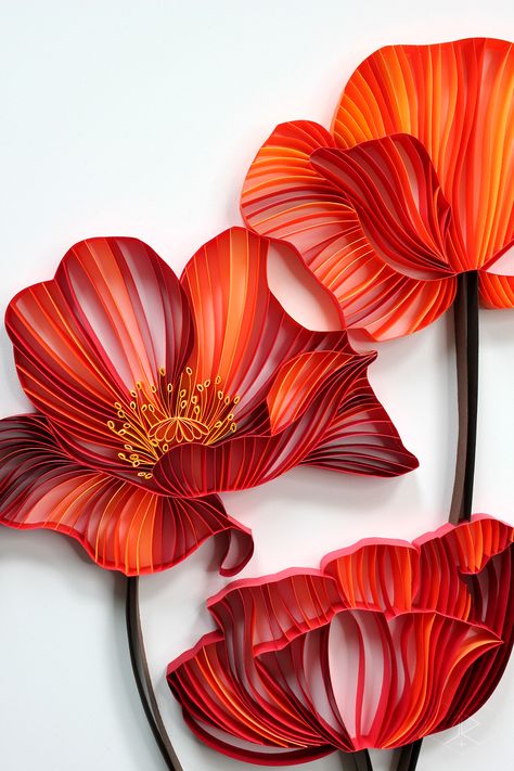 Quilling Pictures Wall Art, Quilled Paper Flowers, Paper Quilling Painting, Paper Quilling Ideas Creative, Quling Ideas Beautiful, Quiling Paper Art, Flower Quilling, Quilling Inspiration, Quilling Paper Art