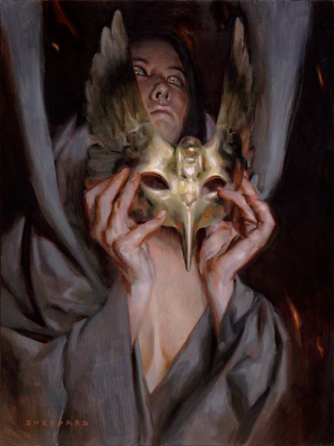 Ritual of Forgetting — Cynthia Sheppard Illustration Aqua Regia, Alex Pardee, Mtg Art, Pop Culture Art, Matte Painting, Wizards Of The Coast, Card Illustration, Female Artists, Dark Art