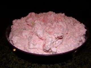 Pink Salad Recipe, Jello Deserts, Pink Salad, Family Cookbook Project, Create A Cookbook, Chicken Spaghetti Recipes, Chicken Spaghetti, Family Cookbook, Spaghetti Recipes