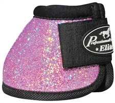 Glitter Pink! I want these! Bell Boots, Polo Wraps, Barrel Racing Tack, Barrel Racing Horses, Rodeo Horses, Horse Gear, Horse Boots, Horse Supplies, Horse Blankets