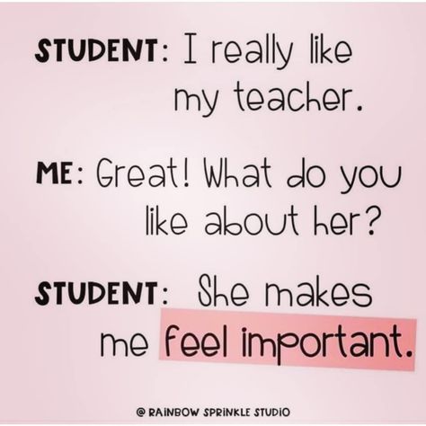 TeacherGoals on Instagram: “Absolutely love this! 🧡 📷 @rainbowsprinklestudio” Middle School Teacher Quotes, Teacher And Student Aesthetic Love, Favourite Teacher Quote, Teacher And Student Aesthetic, Teacher Attachment, Professor Quote, Teaching Aesthetic, Attachment Quotes, Fav Teacher