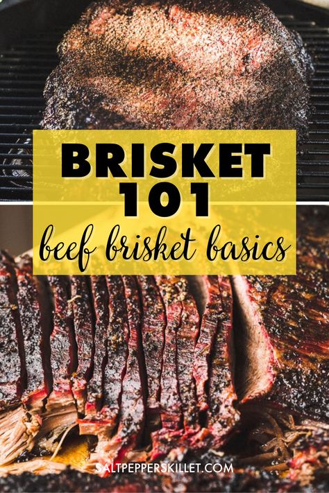 Smoked Beef Brisket Recipes, Grilled Brisket, Brisket Recipes Smoked, Traeger Grill Recipes, How To Cook Brisket, Brisket Recipe, Beef Brisket Recipes, Bbq Brisket, Smoked Beef Brisket