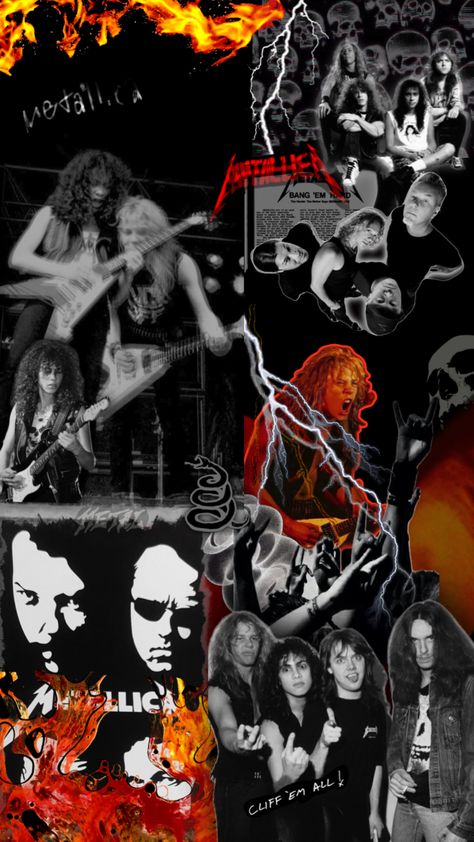 #music #vintage #wallpaper #metal #metallica #band #rock #rockstar #80s #90s #vibes Music Vintage Wallpaper, Metallica Wallpapers, Metallica Band, Rock N Roll Art, Band Rock, 90s Vibes, Band Posters, Vintage Wallpaper, Rock N Roll