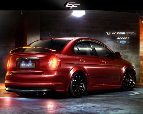 Hyundai Accent ERA V6 3.2 by EmreFast.deviantart.com on @DeviantArt Car Sport, Car Protection, Hyundai Accent, Sports Cars Luxury, Car Tuning, Car Art, Sport Cars, Sports Cars, Jdm