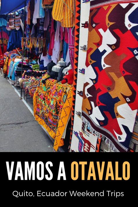 Otavalo offers a  craft market that's the perfect place for authentic souvenirs. Your Vida Verde tour of the town will also take you to the animal market, a waterfall, and a special stop for biscoches on the way. Otavalo Market, Craft Market, Craft Markets, A Craft, Quito, Weekend Trips, Ecuador, Day Trips, Perfect Place