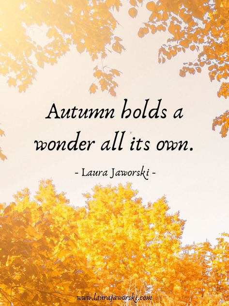 11 Fall Quotes to Celebrate the Beauty of the Season ♥ | Bugburry Pond by Laura Jaworski Autumn Quotes Short, Fall Letterboard Quotes, Fall Time Quotes, Fall Letterboard, Fall Season Quotes, Laura Jaworski, Buddhism Beliefs, Leaf Quotes, Letterboard Quotes