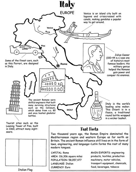 Starting to make the kids' travel folders for this summer and use Google maps to preview travel paths Imperiul Roman, Italy For Kids, Around The World Theme, Geography Activities, Geography For Kids, Country Studies, Teaching Geography, Homeschool Geography, World Thinking Day