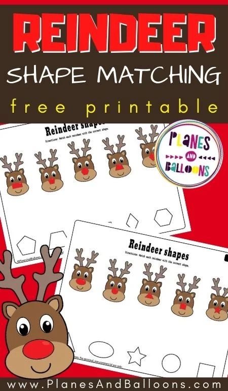 Santa Literacy Activities Preschool, Reindeer Worksheets For Preschool, Reindeer Worksheets, Preschool Christmas Worksheets, Free Printable Christmas Worksheets, December Themes, Prek Christmas, Santa Activity, Santa Workshop