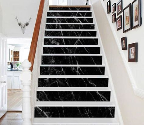 Stair Tiles Design, Stair Tiles, Stairs Tiles Design, Stairway Gallery, Tiled Staircase, Stair Plan, Marble Flooring Design, Staircase Design Modern, Marble Staircase