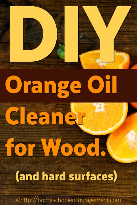 DIY Orange Oil Cleaner for Wood Surfaces: hard surface cleaner. Make it yourself. Essential Oil Recipe Essential Oil Cleaner, Dusting Spray, Floral Essential Oils, Essential Oils Cleaning, Essential Oils Gifts, Natural Cleaners, Cleaning Recipes, Cleaners Homemade, Orange Recipes