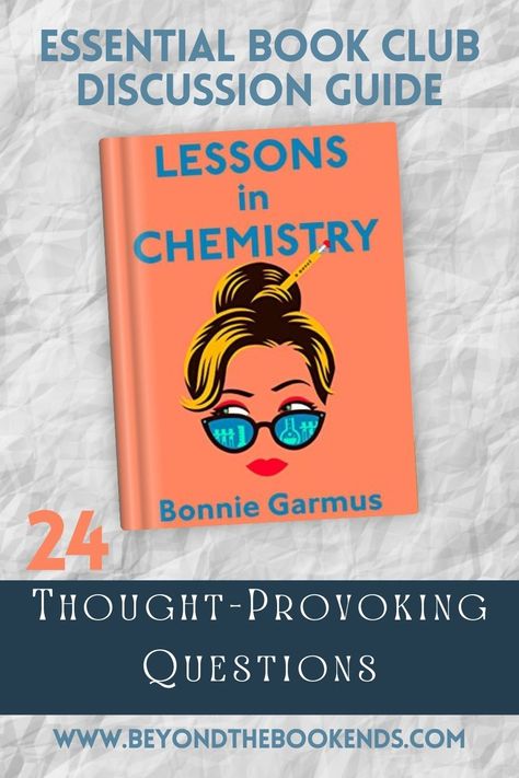 Wow! You need this Lessons in Chemistry book club guide for your next meeting. It has everything you need for discussions, food, and ideas to make the night a huge hit! #lessonsinChemistrybookclub #lessonsinchemistry Lessons In Chemistry Book Club Ideas, Book Journal Layout, Book Club Ideas Hosting, Book Club Snacks, Book Club Questions, Best Historical Fiction, Historical Fiction Novels, Middle Grade Books, Novels To Read