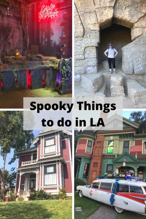 Haunted Los Angeles, October California Outfits, Halloween In Los Angeles, Halloween Los Angeles, Things To Do La, La Things To Do, Christmas Trips, Halloween Things To Do, Los Angeles Vacation