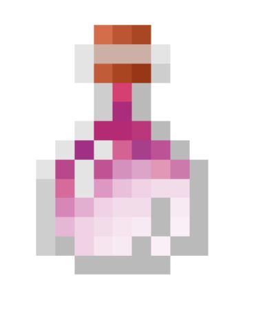 Minecraft Item Pixel Art, Minecraft Potion Bottle, Minecraft Items Pixel Art, Pixelart Minecraft, Minecraft Painting, Minecraft Items, Minecraft Room Decor, Minecraft Stickers, Dragon Breath