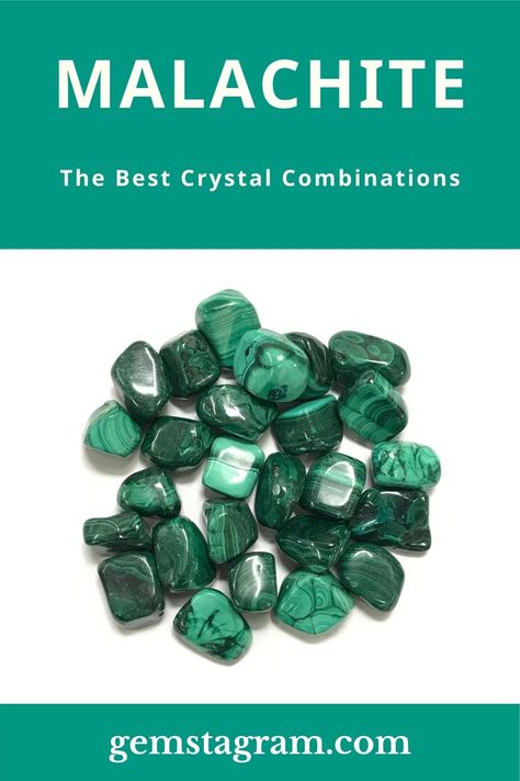 Malachite Crystal Meaning, Crystals Malachite, Crystal Combinations, Art Of Healing, Crystals Meanings, Stone Properties, Gemstone Properties, Money Magic, Herbal Magic