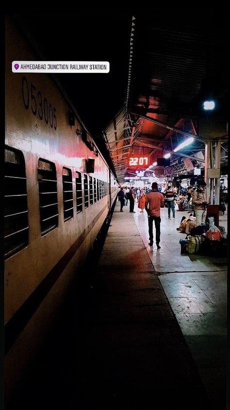 Ahmedabad Railway Station, Station Snap, Birthday Quotes For Girlfriend, Colorful Dresses Casual, Instagram Movie, Best Snapchat, Sketch Journal, Money Pictures, Ganesha Painting