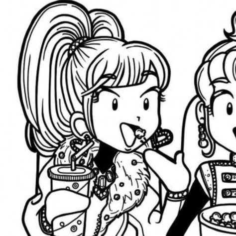 Dork Diaries Chloe, Dork Diaries Pfp, Dork Diary, Dork Diaries Characters, Mackenzie Hollister, Sketch Doodles, Reading Record, Dork Diaries, Real Car