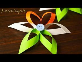 Craft Activities For Toddlers, Independence Day Card, August Crafts, India Crafts, Inexpensive Crafts, Independence Day Decoration, Paper Craft Videos, Diy Craft Ideas, Paper Flower Crafts