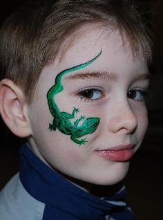 Animal Face Paintings, Festival Face Paint, Face Painting For Boys, Fair Face, Uf Gators, Cheek Art, Festival Face, Florida Gator, Face Paints