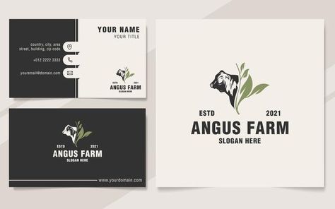 Luxury Visiting Card, Cow Logo, Rustic Logo, Retro Logo Design, Pig Farm, Sports Logo Design, Visiting Card Design, Farm Logo, Visiting Card